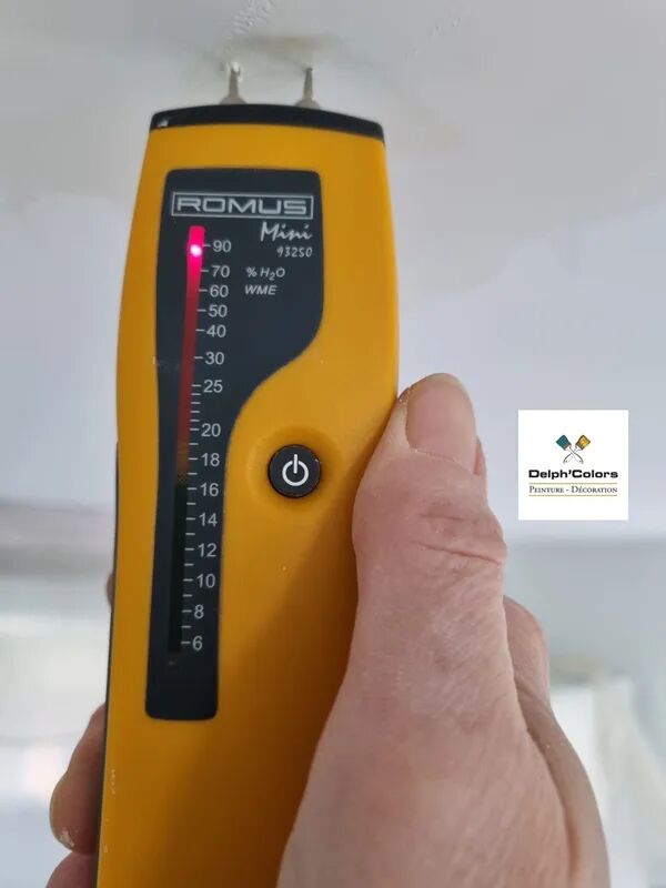 Humidité des murs avant peinture